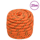 Boottouw 20 mm 25 m polypropyleen oranje