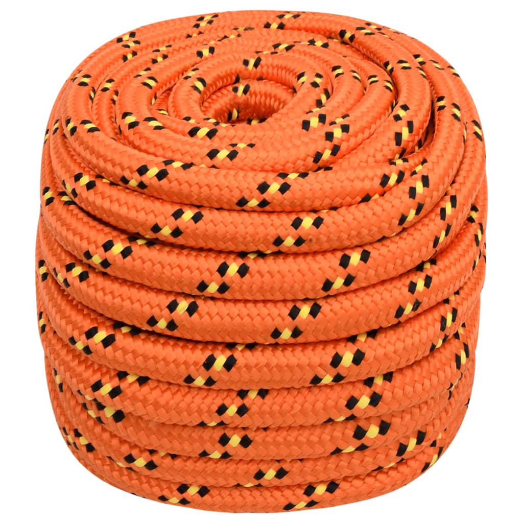 Boottouw Polypropyleen Oranje Orange 20 mm 25 m