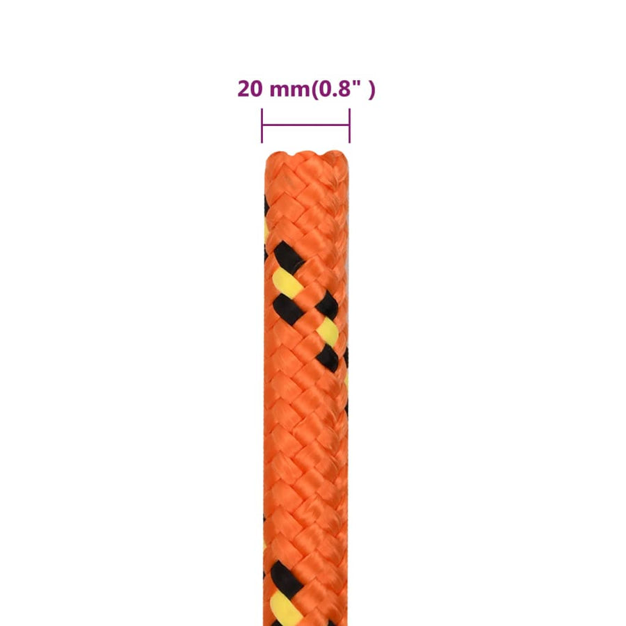 Boot Touw Polypropyleen Oranje Orange 20 mm 50 m