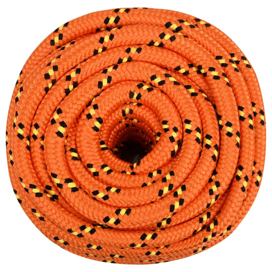 Boot touw 20 mm 100 m polypropyleen oranje 20 mm 100 m