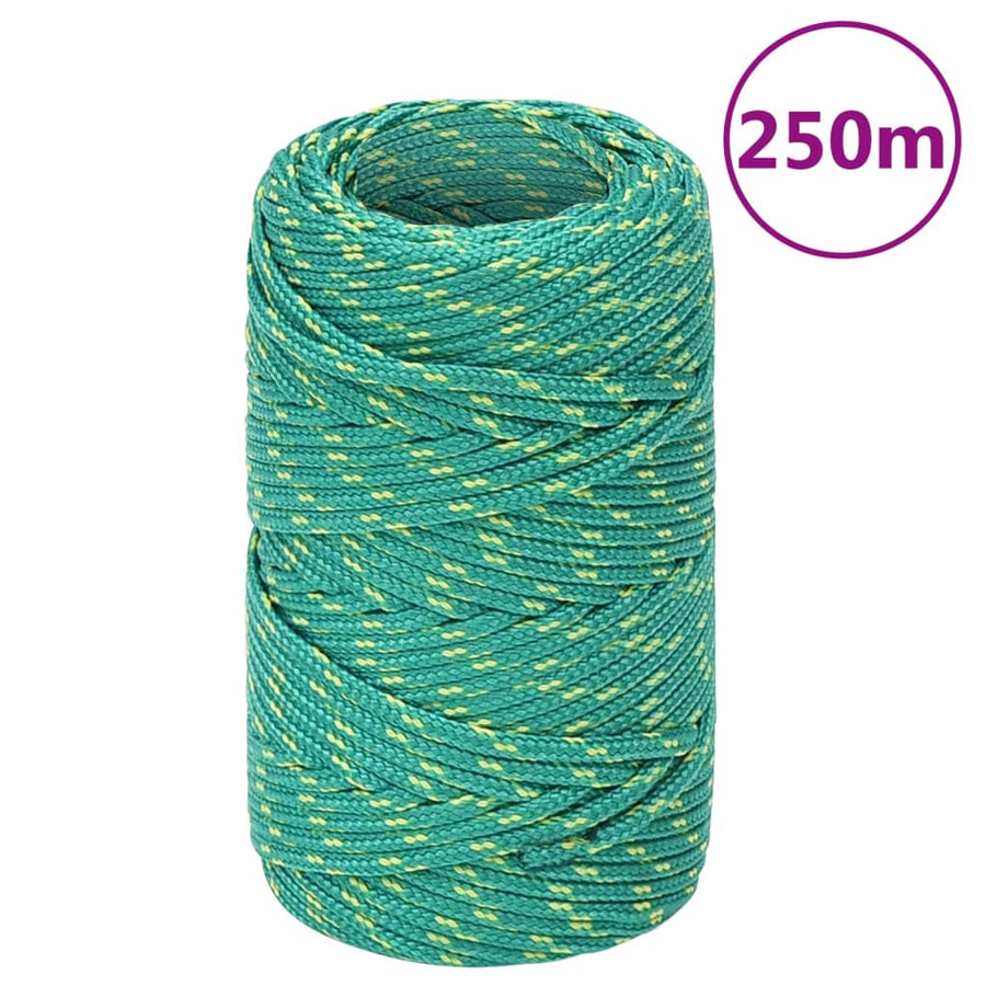 Boottouw Polypropyleen Groen 2 mm 250 m