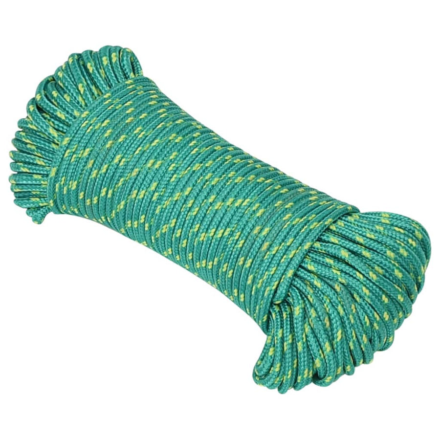 Boottouw 4 mm 100 m polypropyleen groen 4 mm 100 m