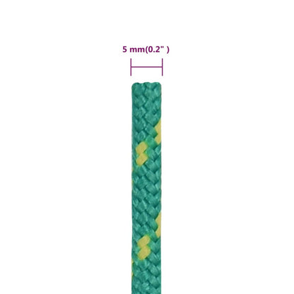 Boottouw 5 Mm 250 M Polypropyleen Groen