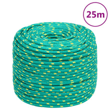 Boottouw 6 mm 25 m polypropyleen groen 6 mm 25 m