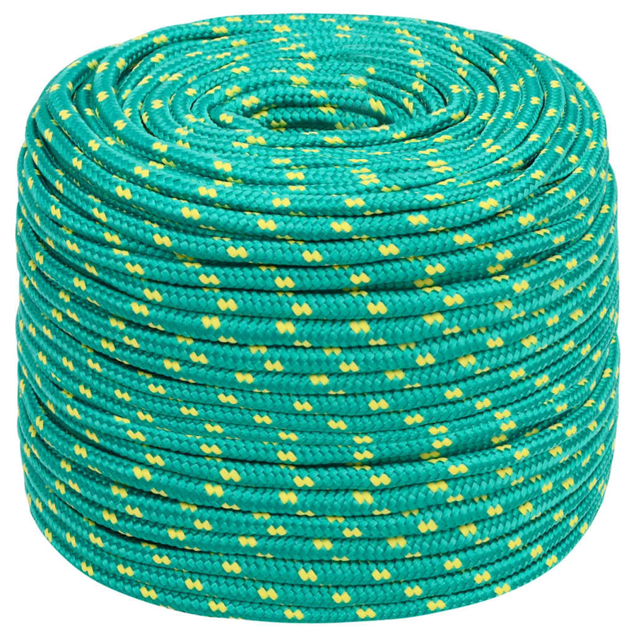 Boottouw 10 mm 100 m polypropyleen groen 10 mm 100 m