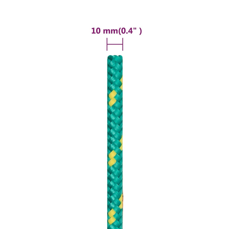 Boottouw 10 mm 100 m polypropyleen groen 10 mm 100 m
