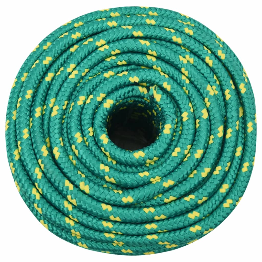 Boottouw 12 Mm 100 M Polypropyleen Groen