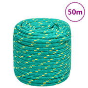 Boottouw 18 mm 50 m polypropyleen groen
