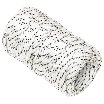 Boottouw Gevlochten X Polyester Wit 2 mm 50 m