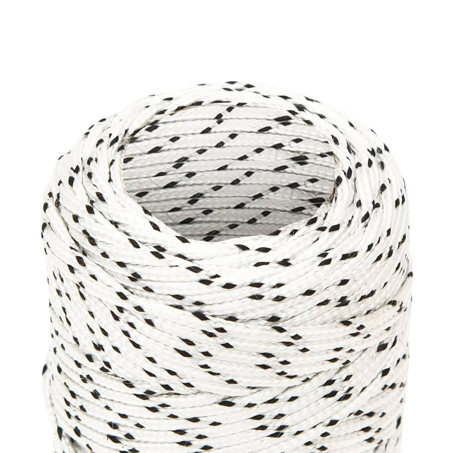 Boottouw Gevlochten X Polyester Wit 2 mm 50 m