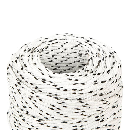 Boottouw Gevlochten X00 M Polyester Wit 2 mm 100 m