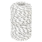 Braided Boat Rope 2mm x 500m Polyester White