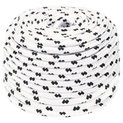 Boottouw 6 mm x 25 m polyester wit