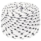 Boat Rope Braided 8 mm x 100 m Polyester White