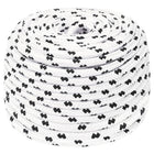 Boat rope braided 10 mmx25 m polyester white