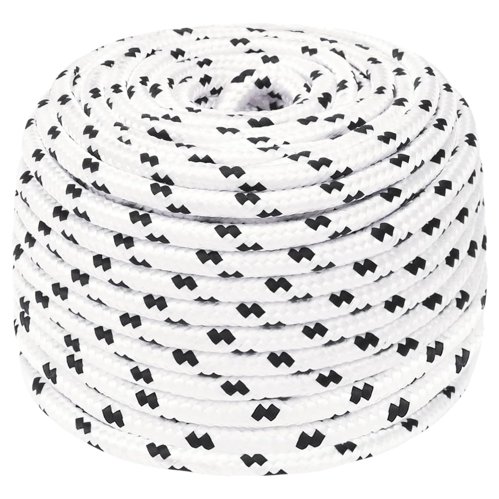 Werktouw 0 Mm 00 M Polyester Wit 10 mm 100 m