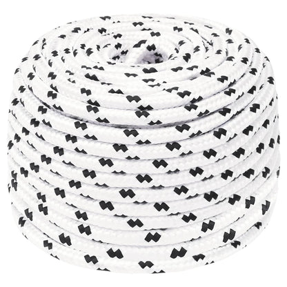 Werktouw 0 Mm 00 M Polyester Wit 10 mm 100 m