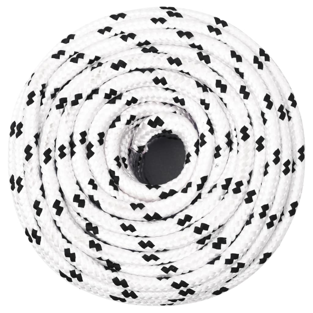 Werktouw 0 Mm 00 M Polyester Wit 10 mm 100 m