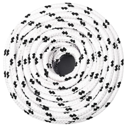 Werktouw 0 Mm 00 M Polyester Wit 10 mm 100 m