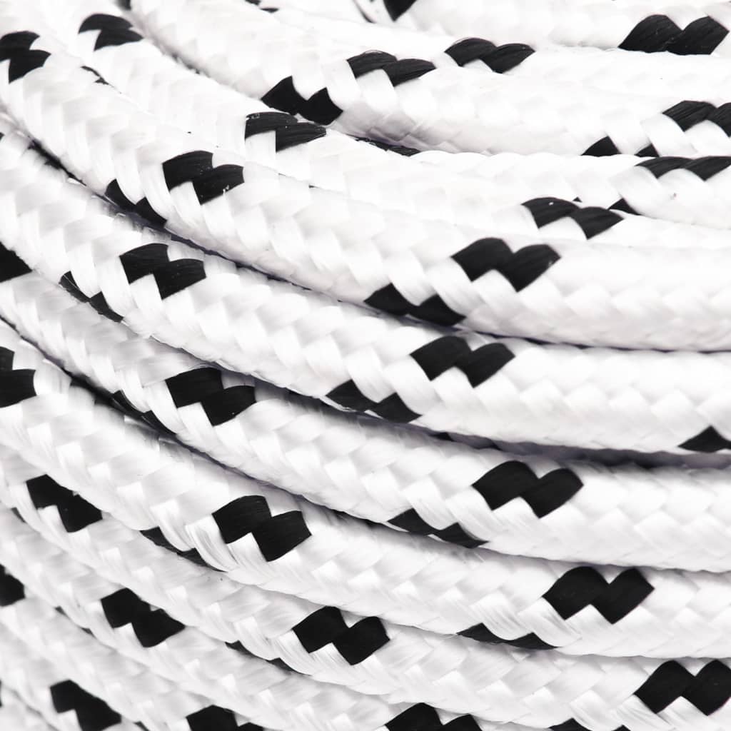 Werktouw 0 Mm 00 M Polyester Wit 10 mm 100 m