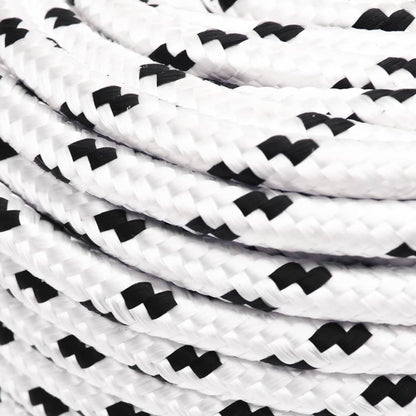 Werktouw 0 Mm 00 M Polyester Wit 10 mm 100 m