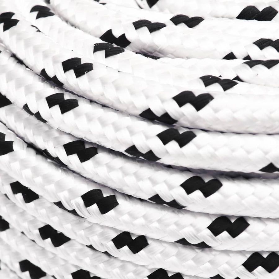 Werktouw 0 Mm 00 M Polyester Wit 10 mm 100 m