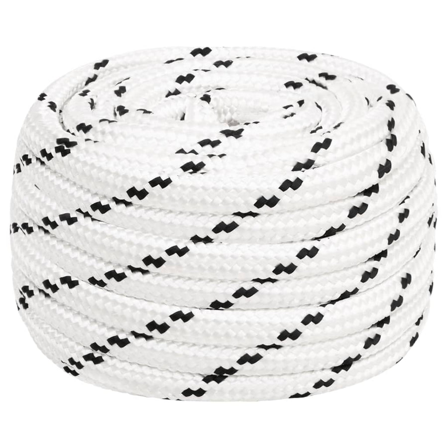Werktouw 6 Mm 00 M Polyester Wit 16 mm 100 m