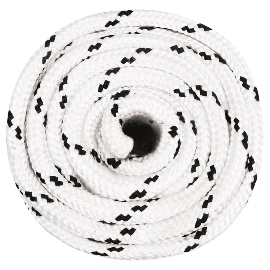 Werktouw 6 Mm 00 M Polyester Wit 16 mm 100 m
