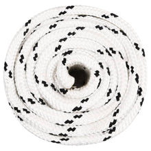 Boottouw Gevlochten 8 Mmx Polyester Wit 18 mm 25 m