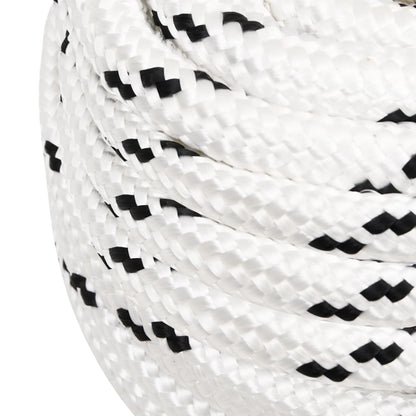 Werktouw 8 Mm 00 M Polyester Wit 18 mm 100 m