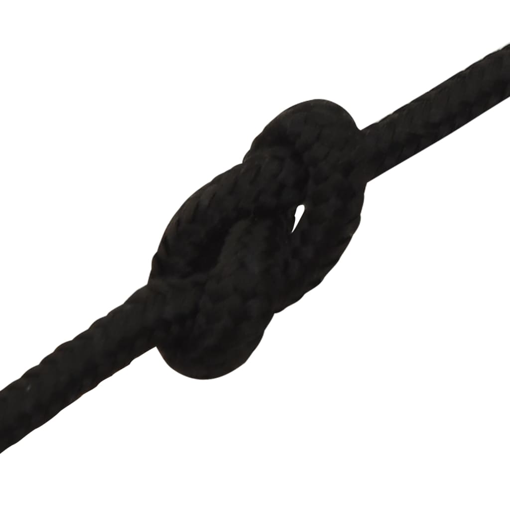Werktouw 3 mm 250 m polyester zwart 3 mm 250 m
