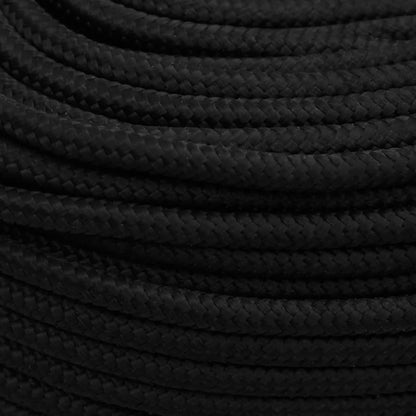 Werktouw 0 Mm Polyester Zwart 10 mm 25 m