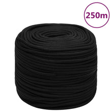 Werktouw 0 Mm Polyester Zwart 10 mm 250 m