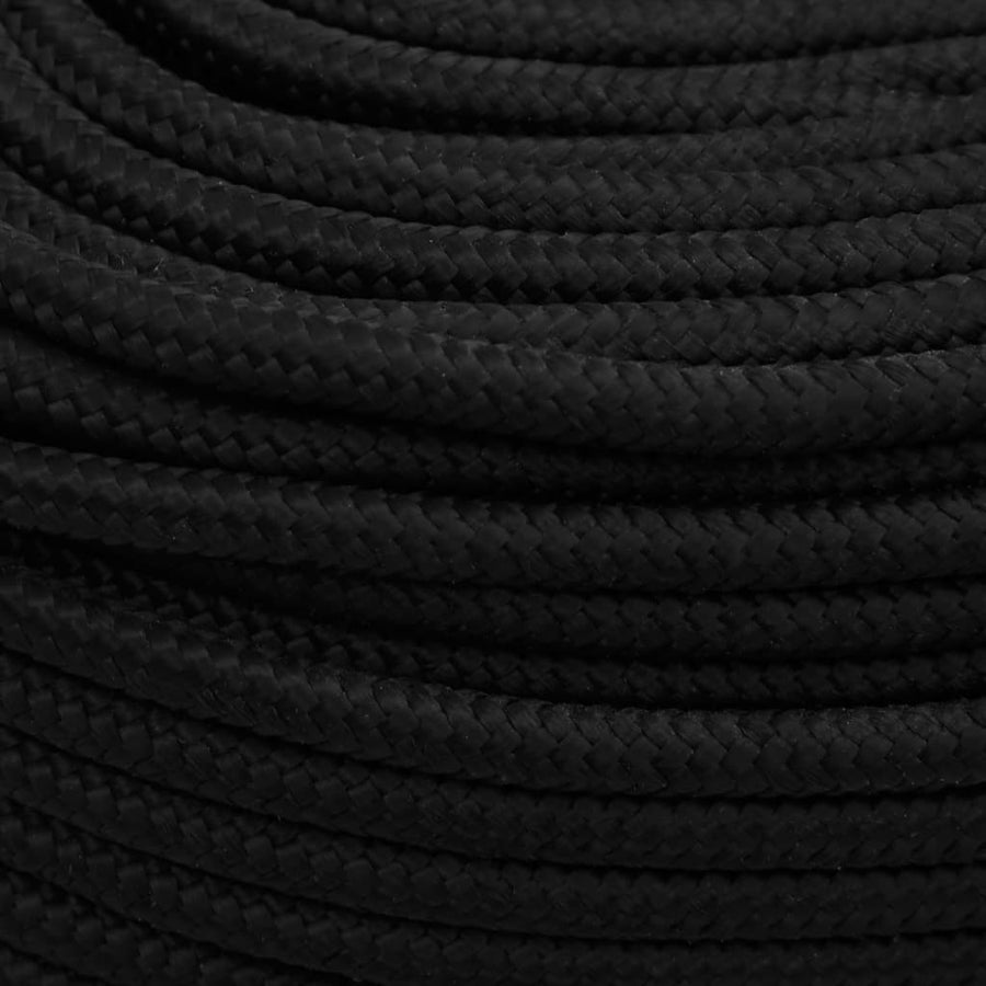 Werktouw 0 Mm Polyester Zwart 10 mm 250 m