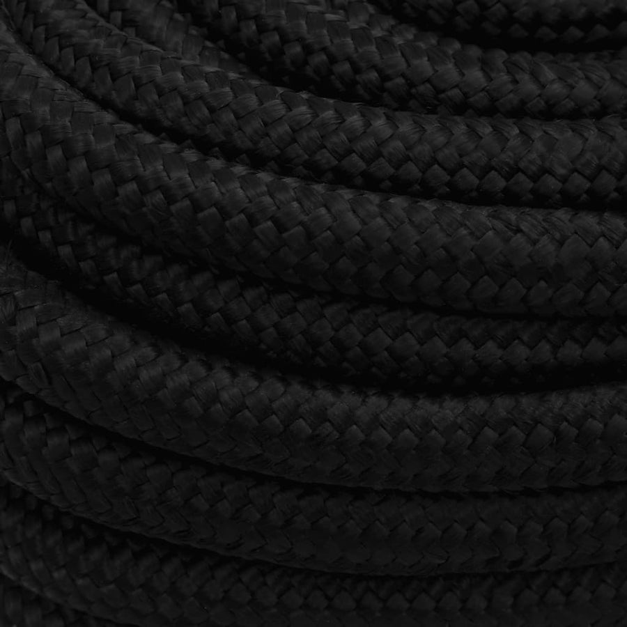 Werktouw 20 Mm 50 M Polyester Zwart