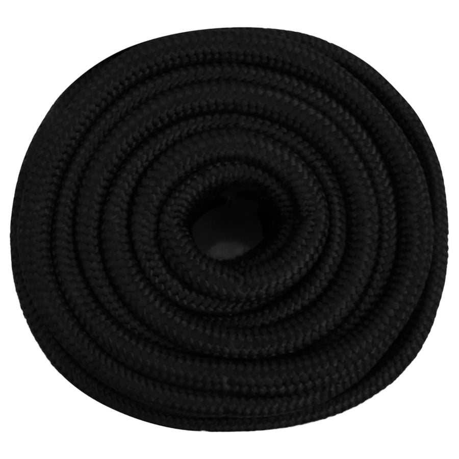 Werktouw 25 Mm 25 M Polyester Zwart 1