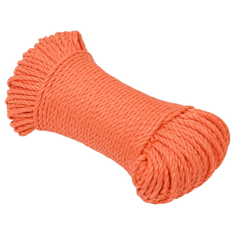 Werktouw 3 mm 250 m polypropeen oranje