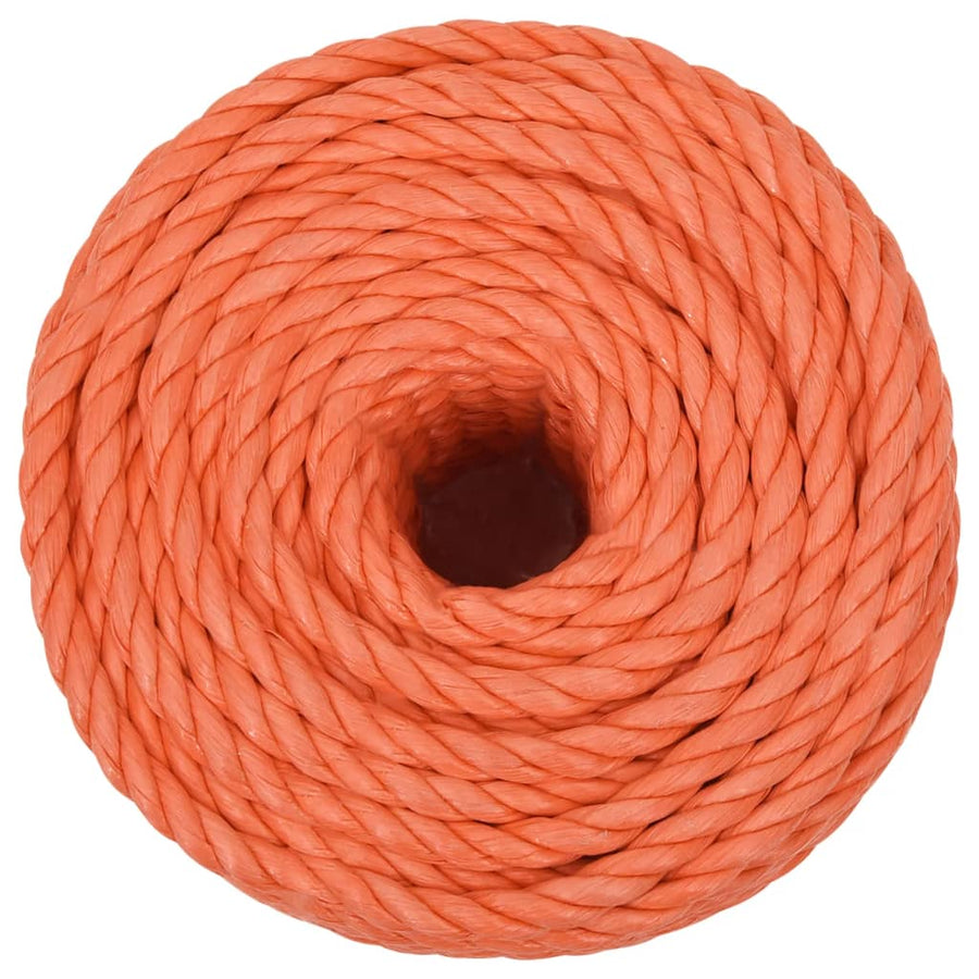 Werktouw 14 Mm 25 M Polypropeen Oranje orange