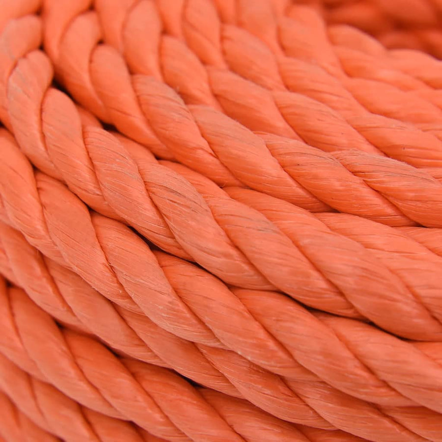 Werktouw 14 Mm 25 M Polypropeen Oranje orange