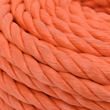 Werktouw 14 Mm 50 M Polypropeen Oranje Orange