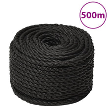 Werktouw 10 Mm 500 M Polypropeen Zwart