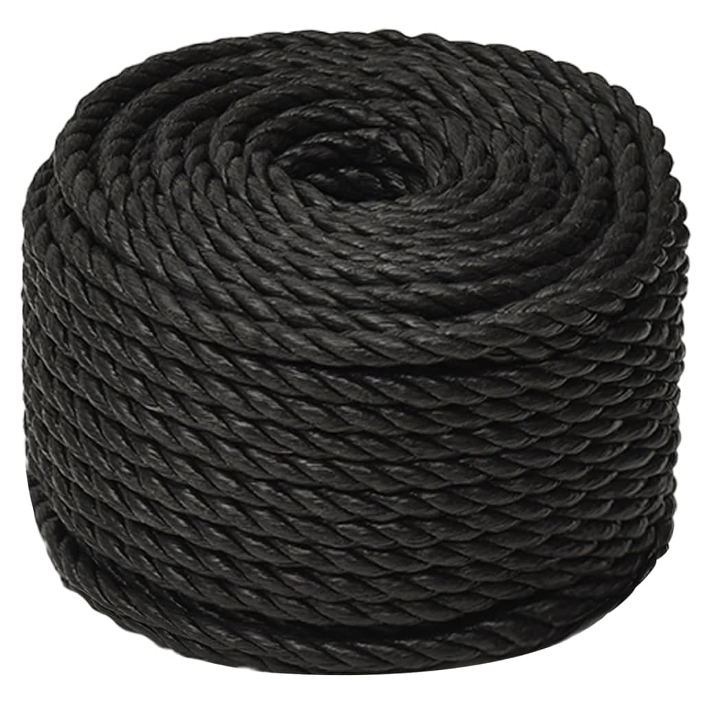 Werktouw 12 Mm 100 M Polypropeen Zwart