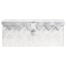 Opbergbox 50X5X20,5 Cm Aluminium Kleurig 50 x 15 x 20.5 cm Zilver