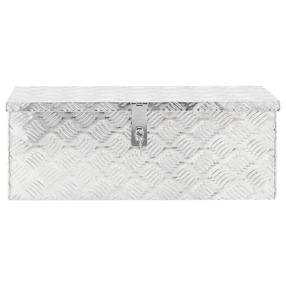 Opbergbox Aluminium Kleurig 70 x 31 x 27 cm Zilver
