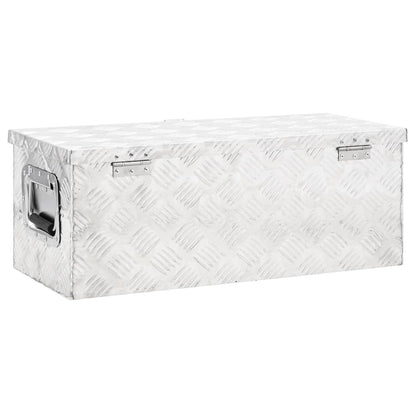 Opbergbox Aluminium Kleurig 70 x 31 x 27 cm Zilver