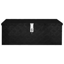 Opbergbox Aluminium 80 x 39 x 30 cm Zwart