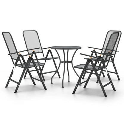 5-Delige Tuinset Metaalgaas Antracietkleurig 4