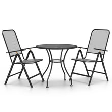 3-Delige Tuinset Metaalgaas Antracietkleurig 2
