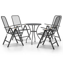 5-Delige Tuinset Metaalgaas Antracietkleurig 4