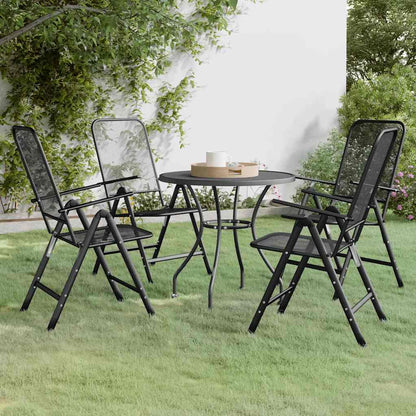 5-Delige Tuinset Metaalgaas Antracietkleurig 4